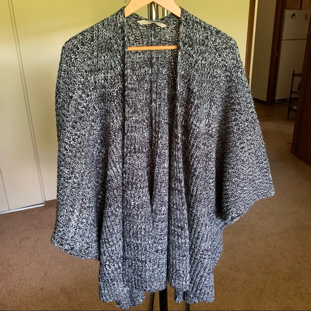 Soft Surroundings Cardigan Knit Sweater Wrap